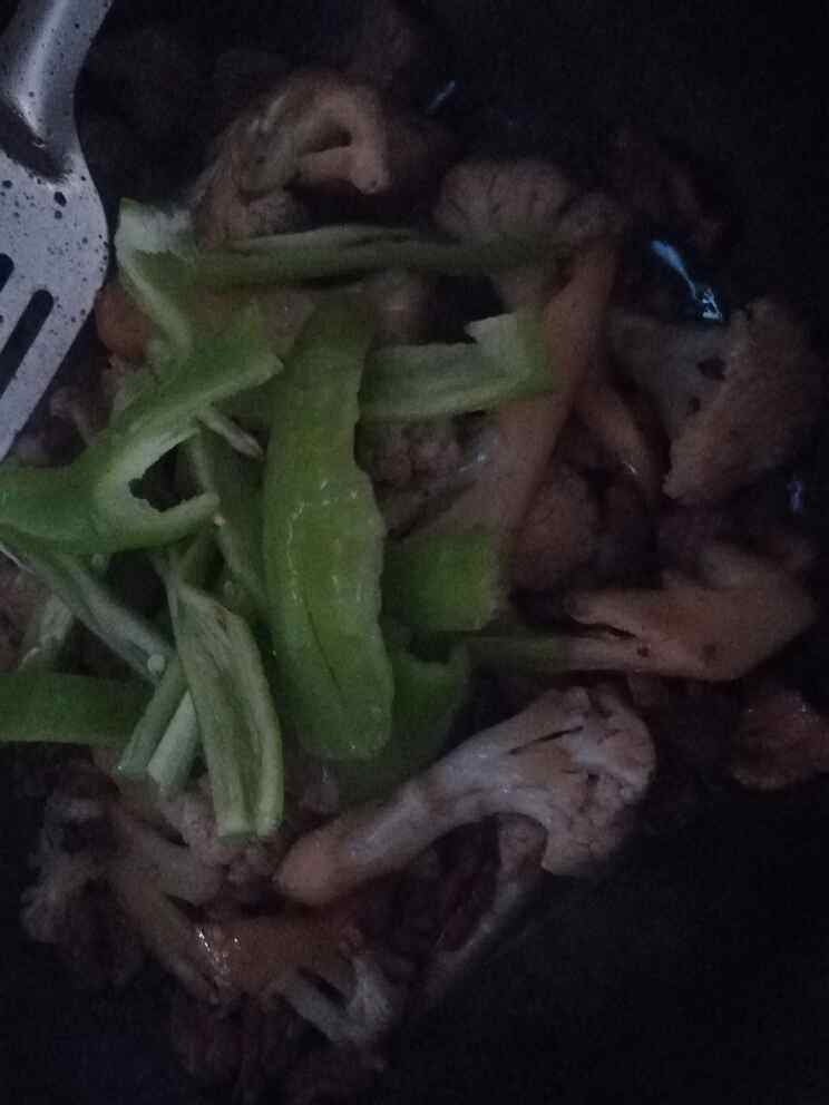 干煸菜花步骤8