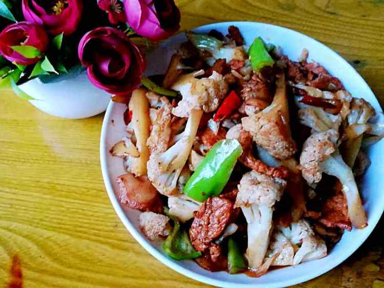 干煸菜花步骤11
