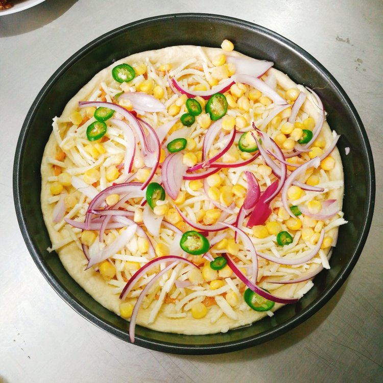 腊肉披萨步骤6