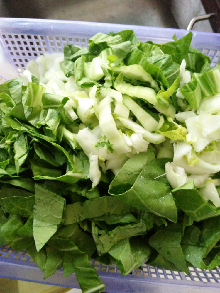清炒青菜步骤1