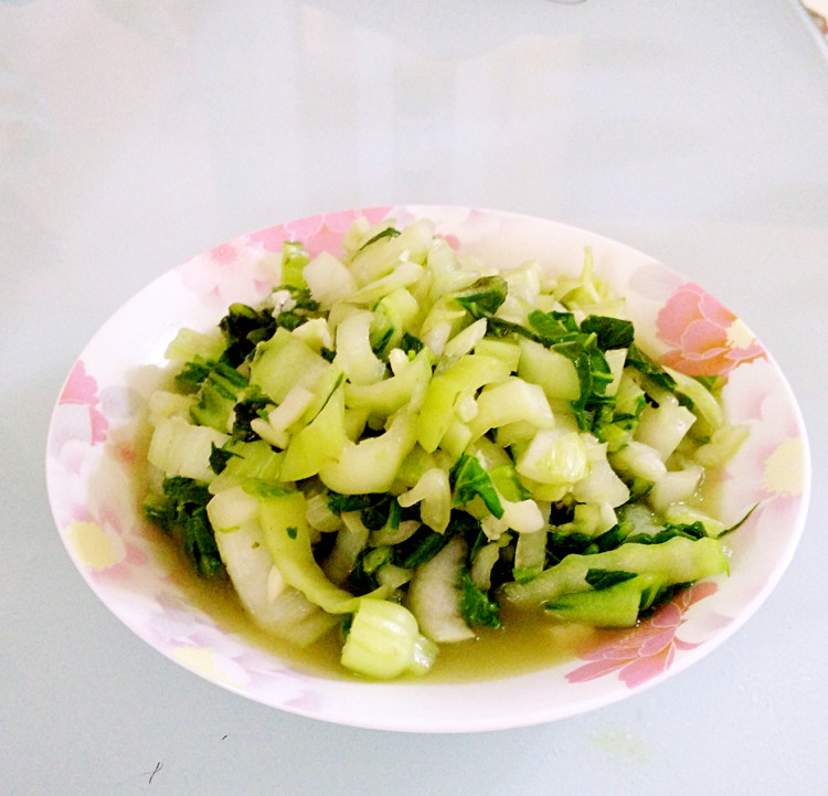 清炒青菜步骤6