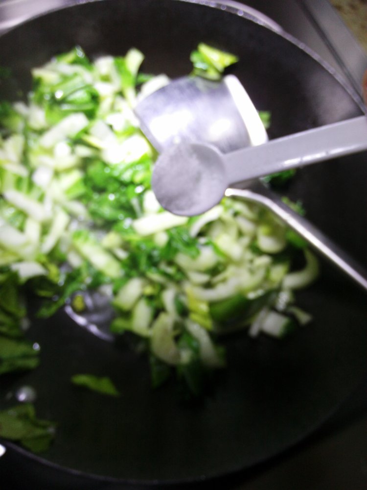 清炒青菜步骤4
