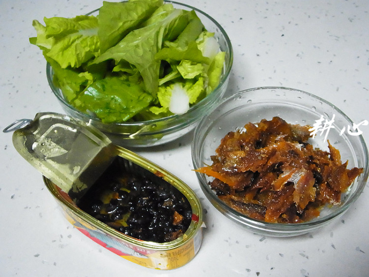 豆豉鲮鱼炒白菜步骤1