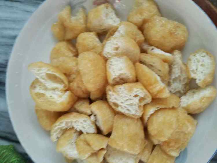 油豆腐烧上海青步骤4
