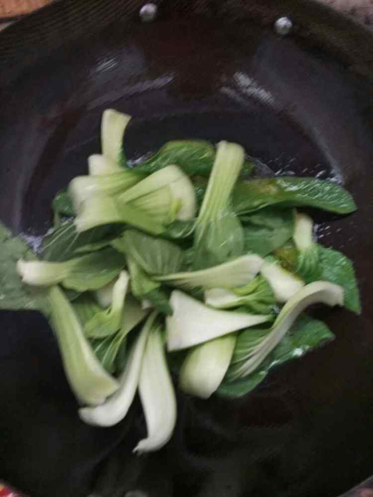 油豆腐烧上海青步骤5
