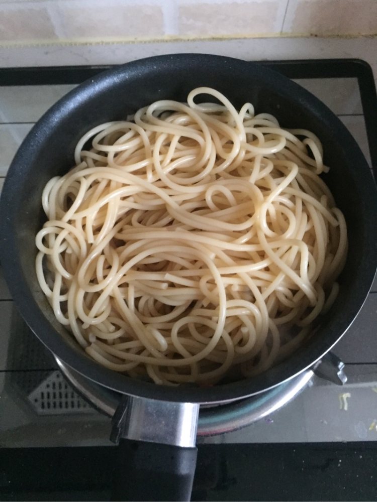 番茄肉末意面步骤8