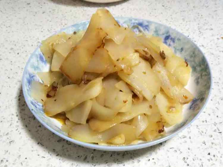 清炒棒菜步骤9
