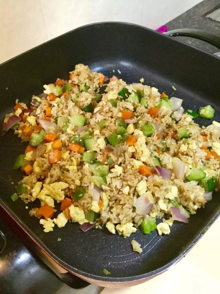 杂蔬炒饭步骤23
