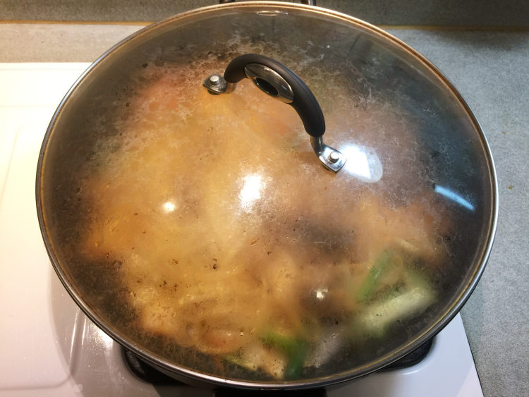韩式泡菜炒面步骤14