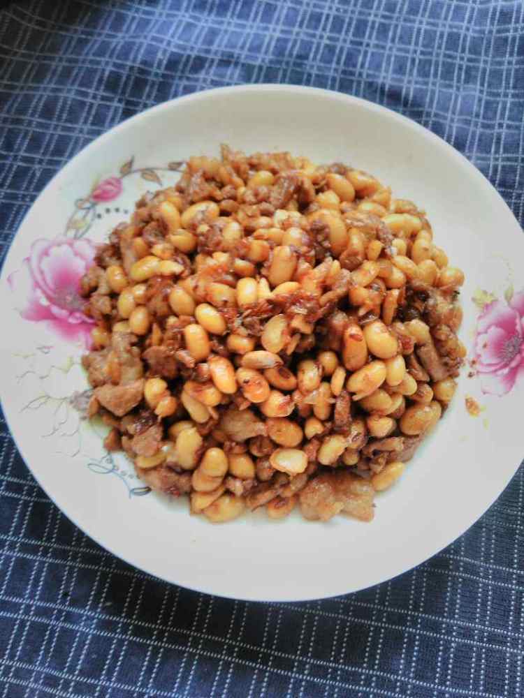肉沫酱黄豆步骤15