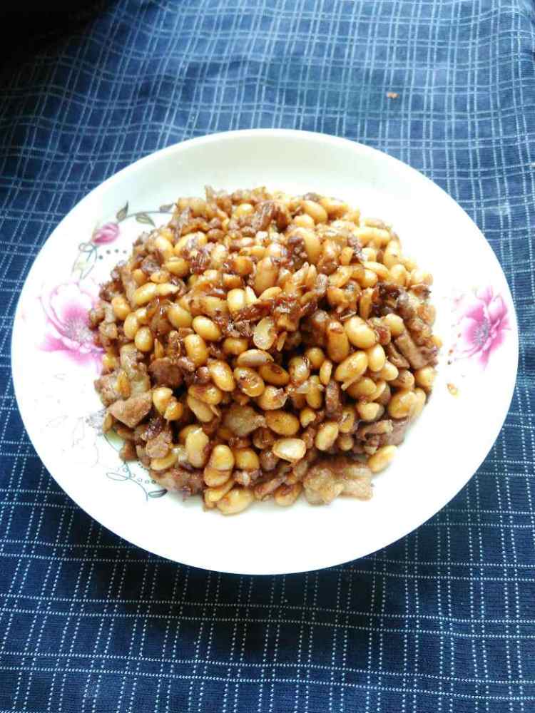 肉沫酱黄豆步骤19