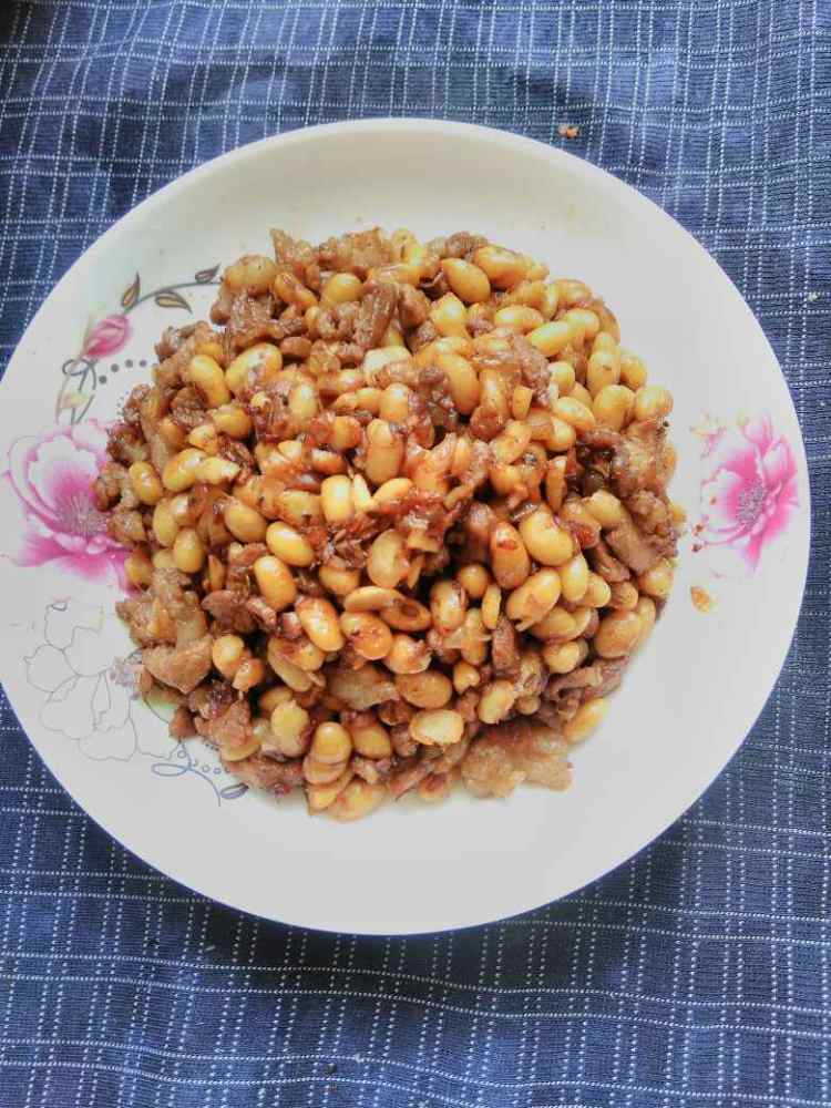 肉沫酱黄豆步骤16