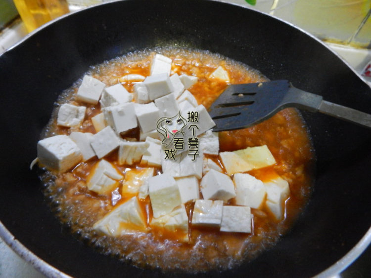 罗勒番茄肉末豆腐步骤10