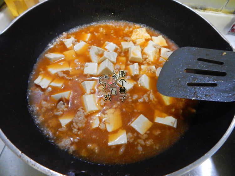罗勒番茄肉末豆腐步骤11