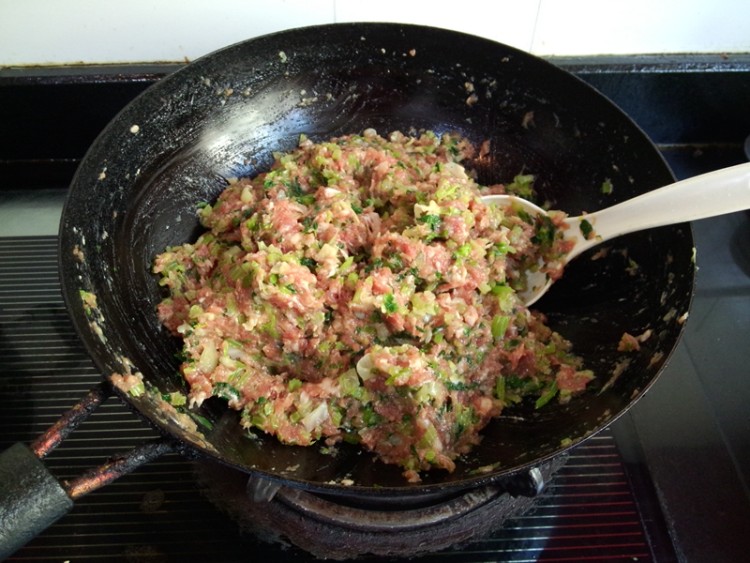 芹菜大馄饨步骤7