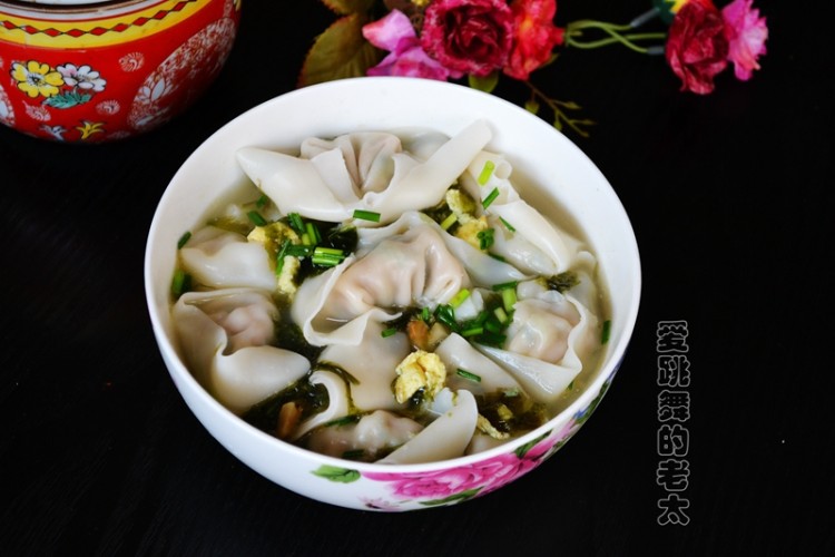 芹菜大馄饨步骤12
