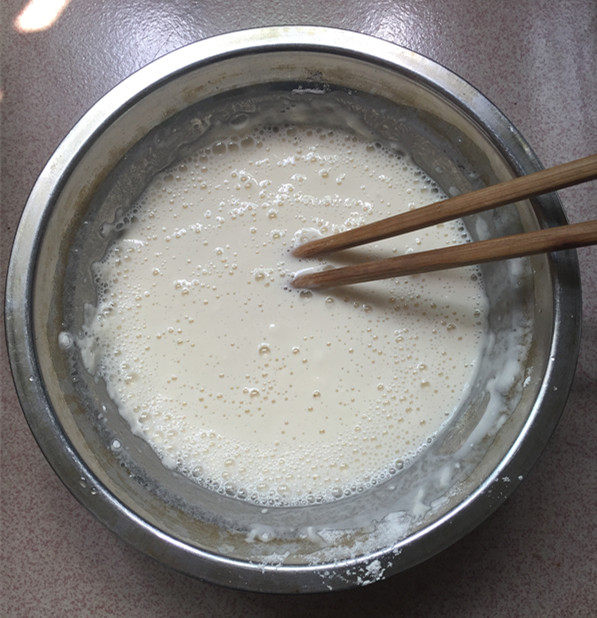 芹菜叶煎饼步骤6
