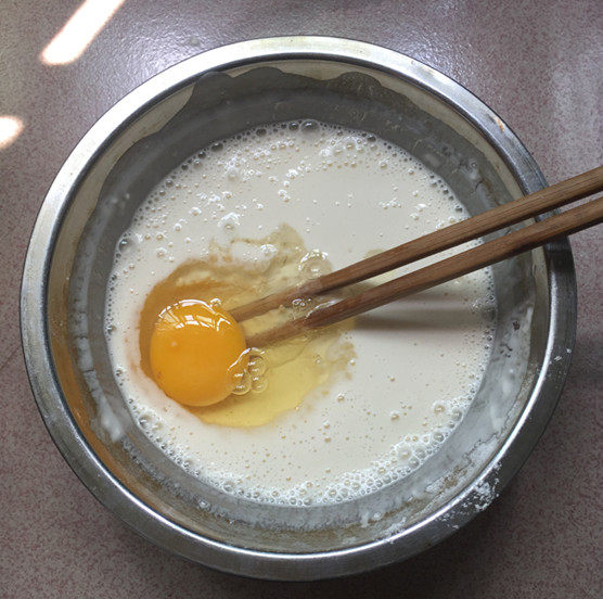 芹菜叶煎饼步骤7