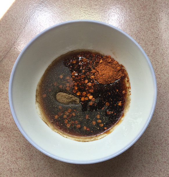 烤韭菜千张卷步骤8