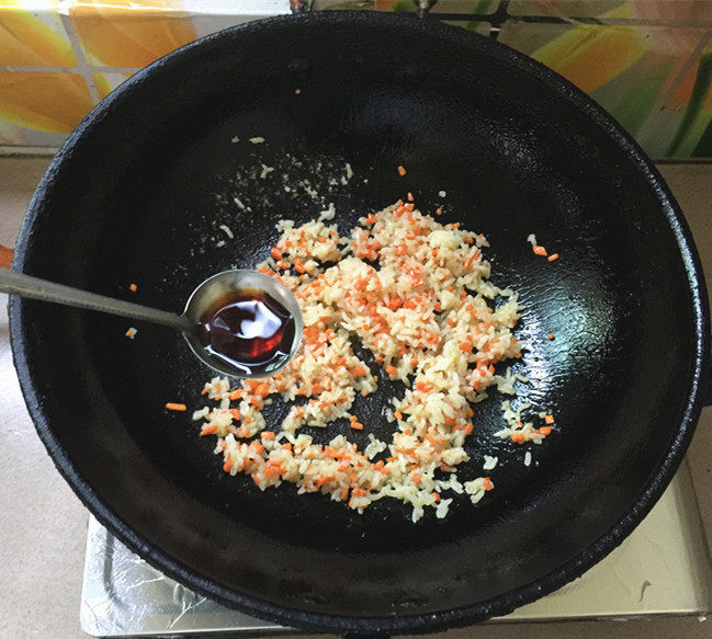 肉松蛋包饭步骤7