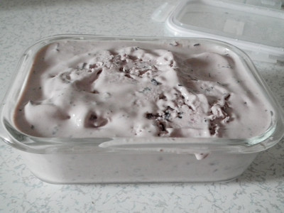 蓝莓冰淇淋步骤11