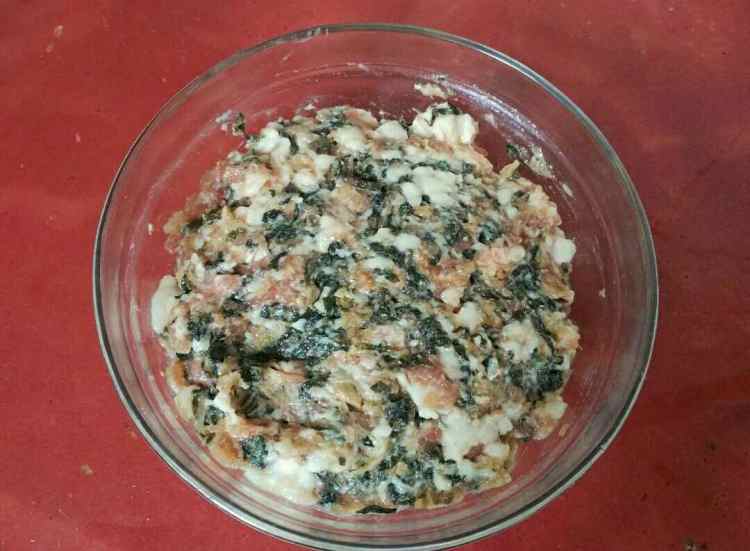 菜干蒸肉饼步骤4