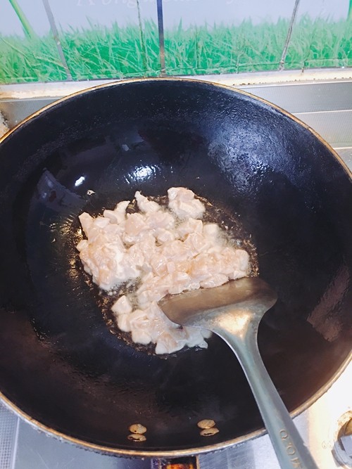 咖哩豌豆鸡肉饭步骤6