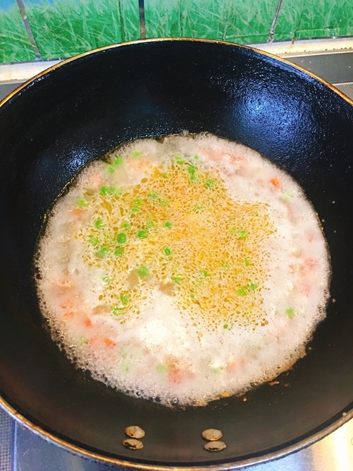 咖哩豌豆鸡肉饭步骤10