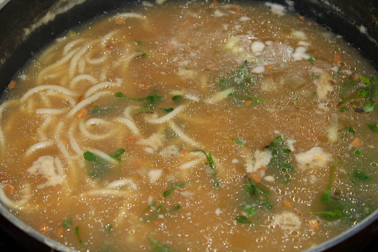 野菜面条步骤8