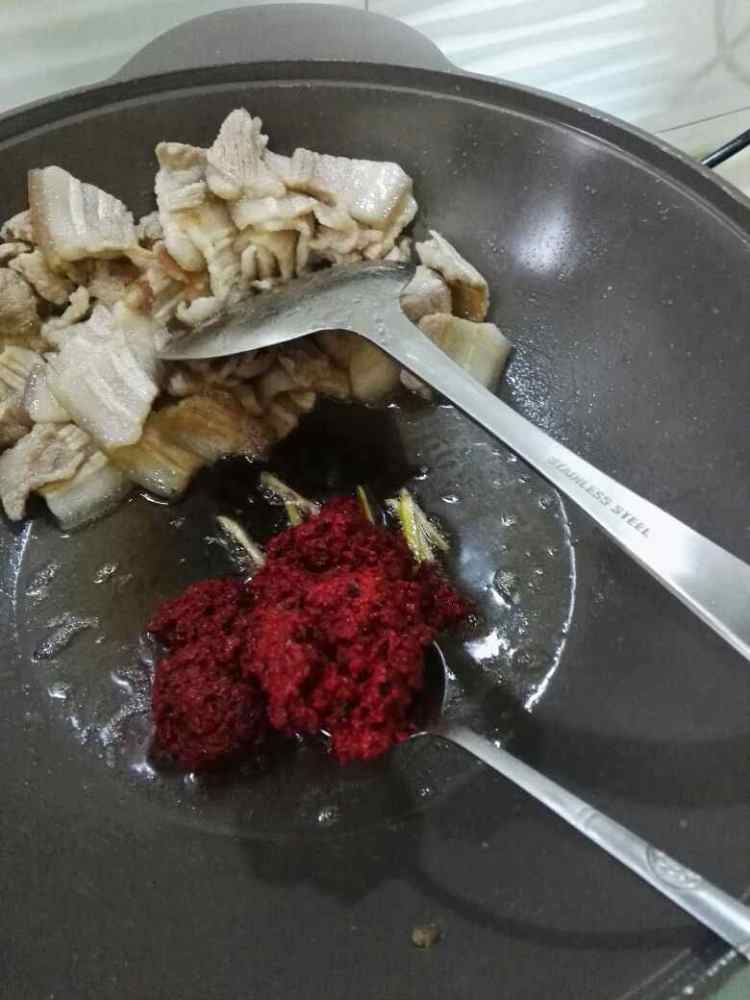 红糟春笋五花肉步骤6
