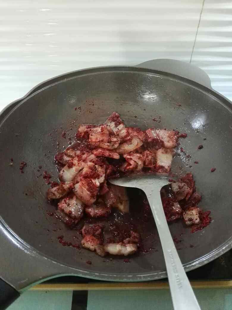 红糟春笋五花肉步骤7