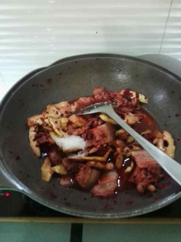 红糟春笋五花肉步骤8