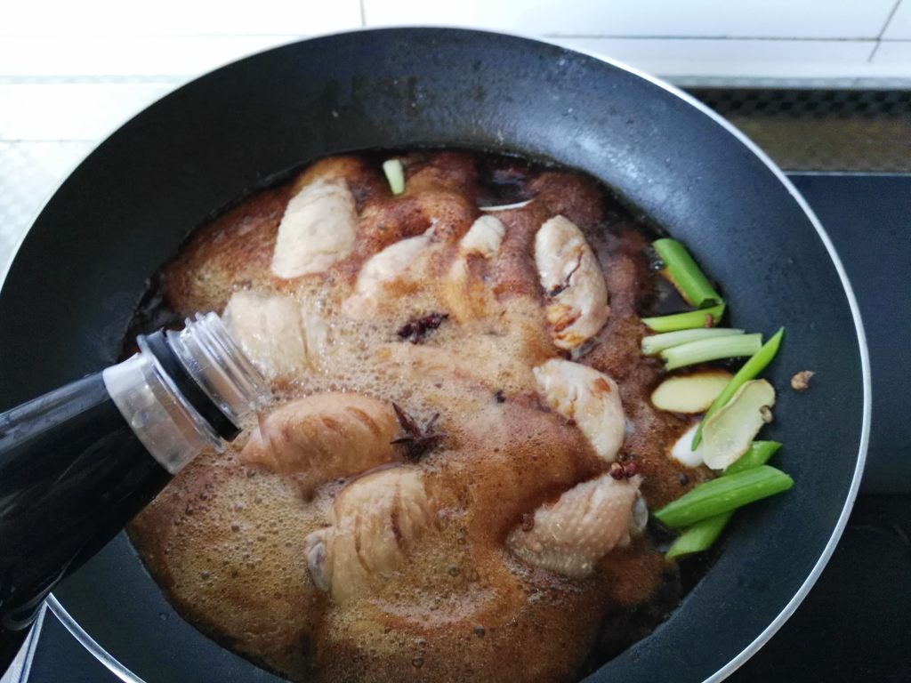 无油可乐鸡翅步骤8