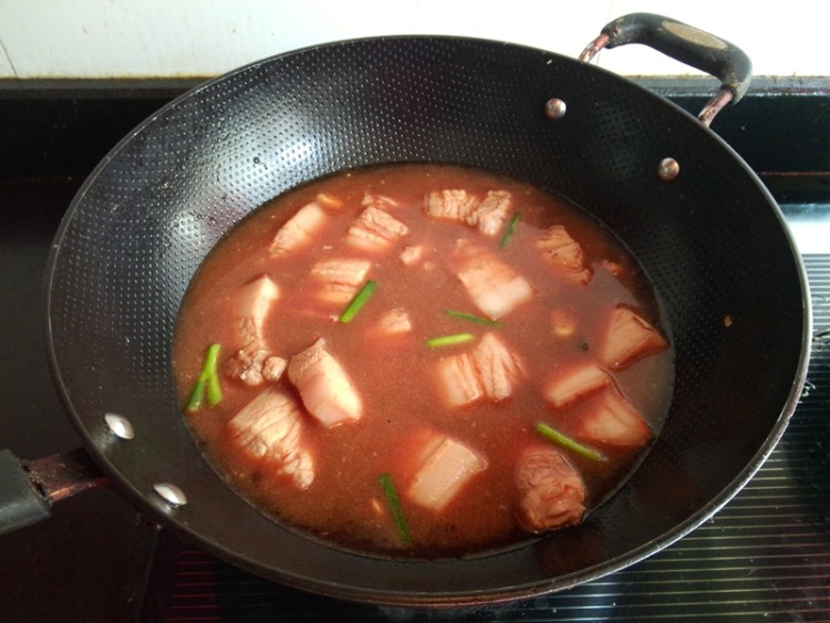 蜜汁红烧肉步骤9