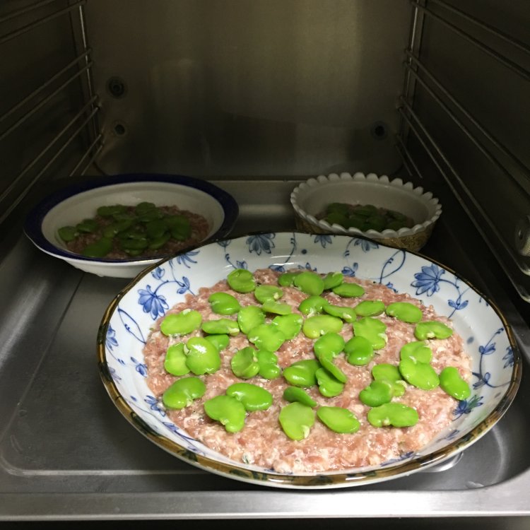 蚕豆瓣蒸肉末步骤9