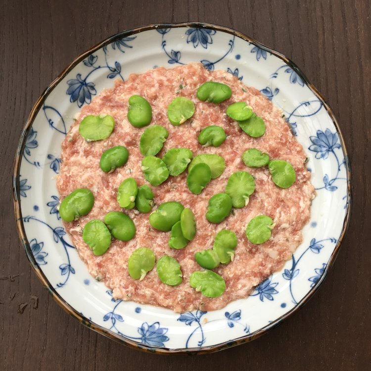 蚕豆瓣蒸肉末步骤8