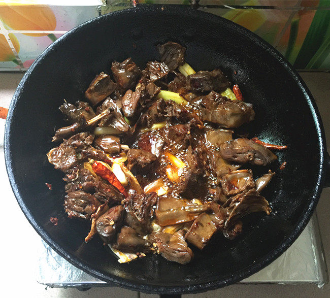 红烧野兔肉步骤11