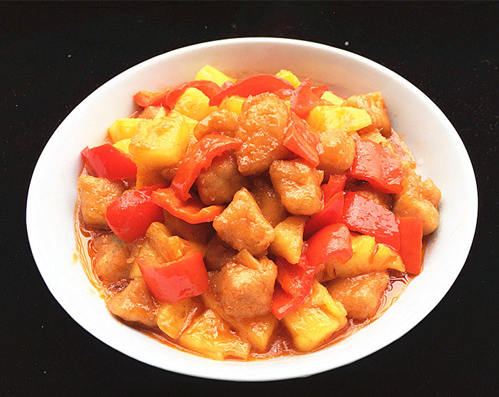 菠萝咕噜肉步骤14
