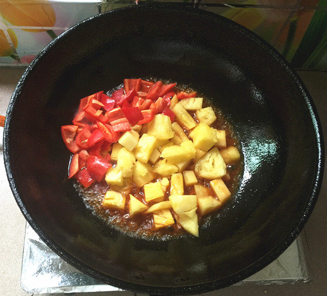 菠萝咕噜肉步骤10