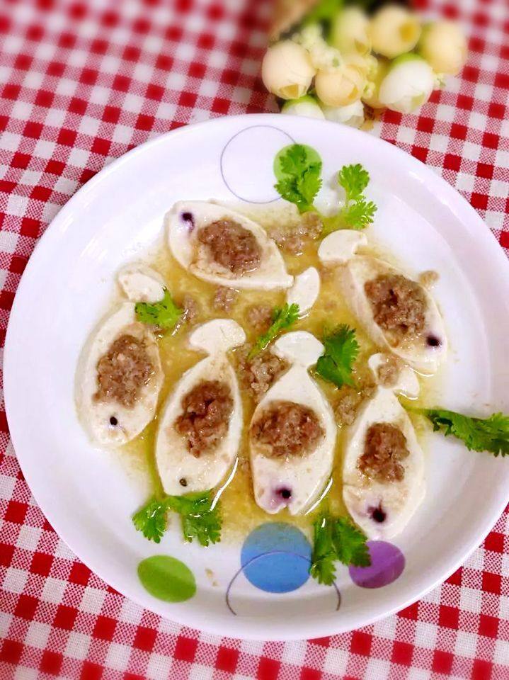 鱼型豆腐步骤8