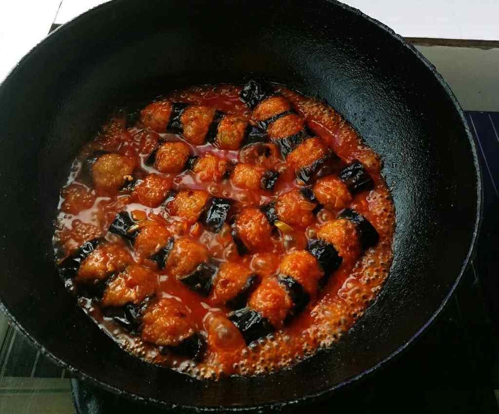 麒麟茄子步骤11