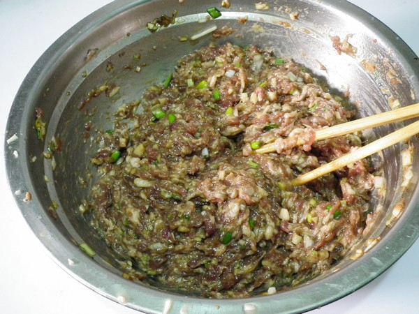 杏鲍菇大肉包步骤3