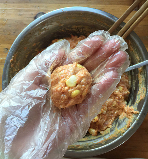 杂蔬玉米肉丸子步骤10