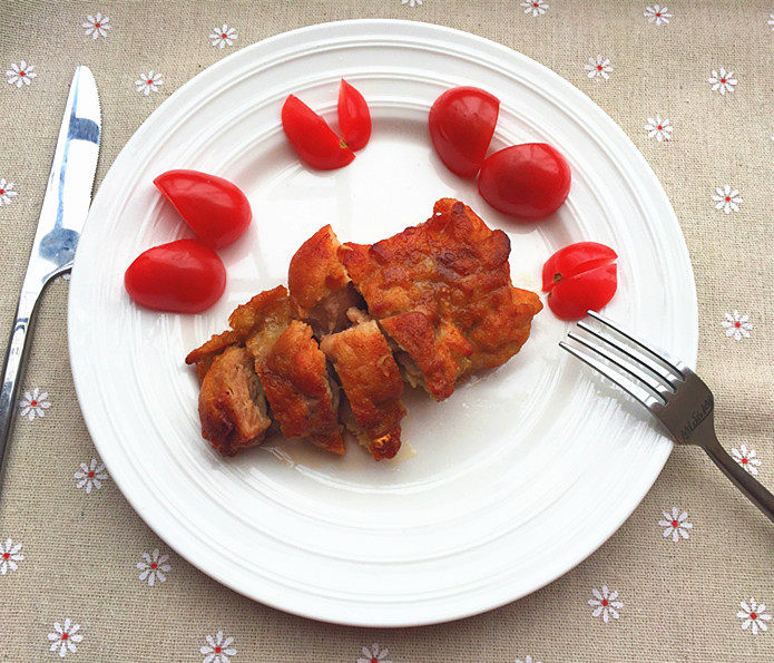蒜香鸡腿肉步骤12