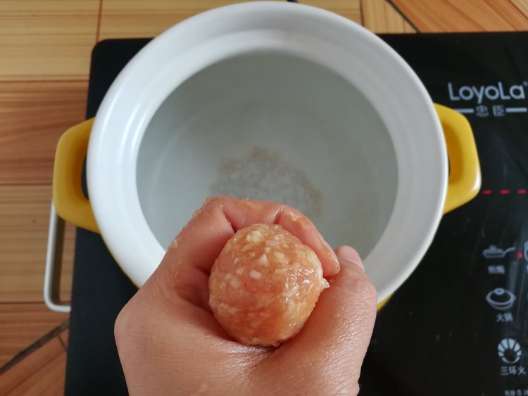 清甜马蹄丸子步骤9