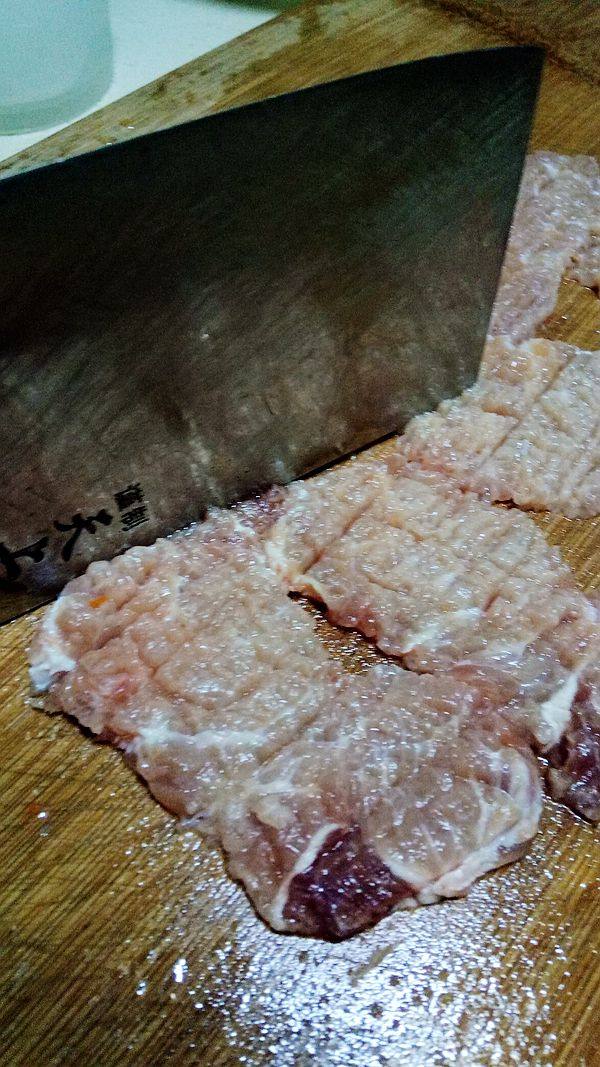 南瓜里脊肉步骤3
