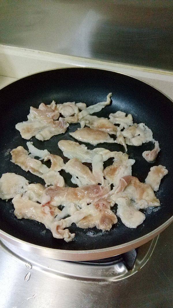 玫瑰露酒姜汁肉片步骤11