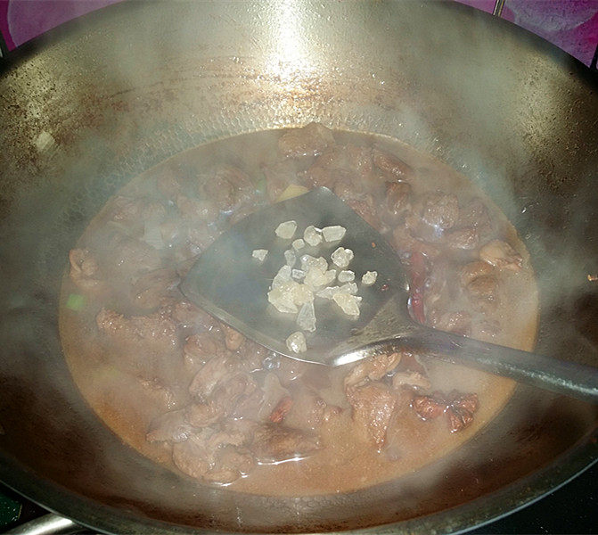 红烧羊肉步骤8