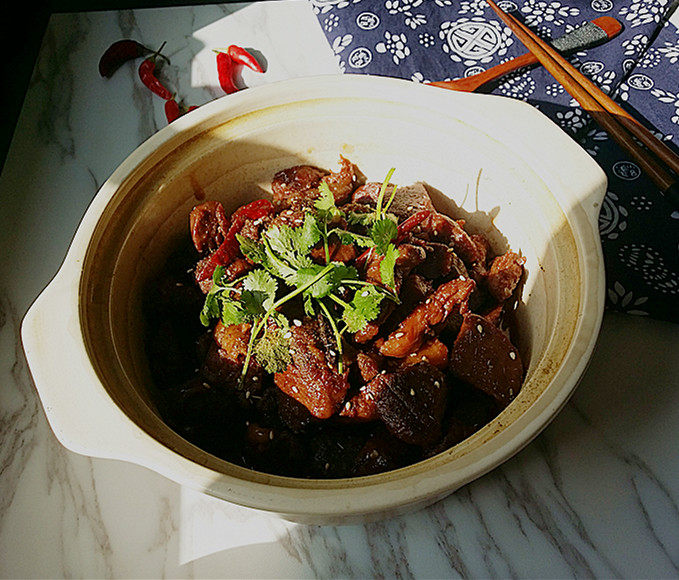 红烧羊肉步骤11