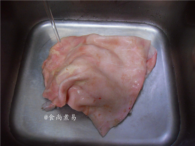 红烧猪皮步骤1